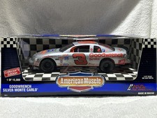 1995 Ertl American Muscle Dale Earnhardt #3 Silver Select 1/18 Nascar Diecast