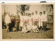 Photo, 3./Flak.Reg.5, farewell portrait from the company (bakery), 1936,...