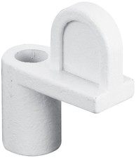 8 PCS White Diecast L 5788 Window Screen Clips 10 Screws 7/16 Inch