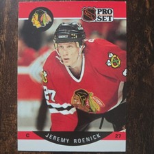 1990-91 Pro Set - Jeremy Roenick #58 (RC)