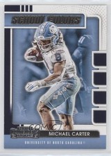 2021 Panini Contenders Draft Picks School Colors Michael Carter #30 15fy