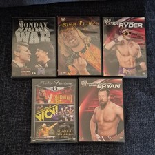 WWE DVD Lot The Monday Night War Brian Pillman Zack Ryder Mr Perfect