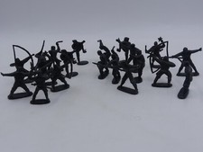 80'S VINTAGE Plastic Toy NINJAS GREEK LOT OF 20 PETALO SOLPA