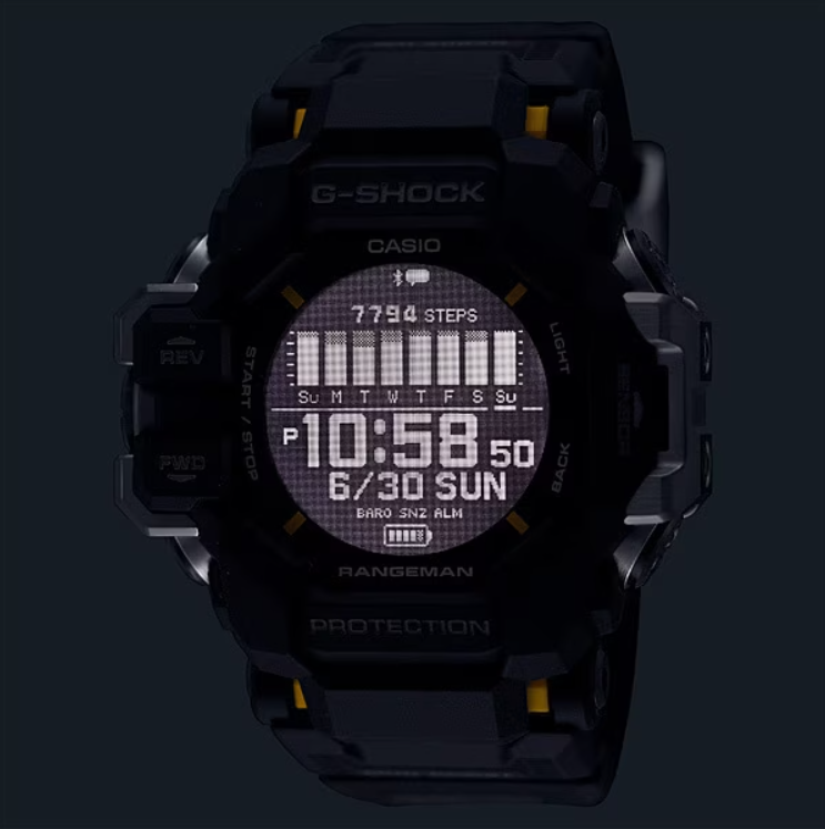 値下げ 美品 CASIO GPR-H1000-1JR RANGEMAN Casio Men's G-Shock Master of G Series Rangeman GPR-H1000