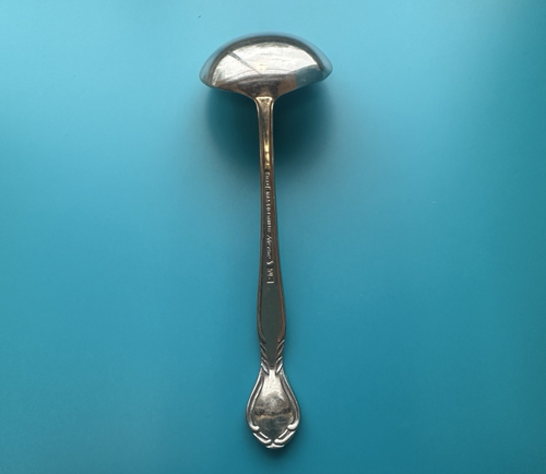 Solid Stainless Gravy Ladle NORMA By NASCO Made in Korea - Picture 6 of 9