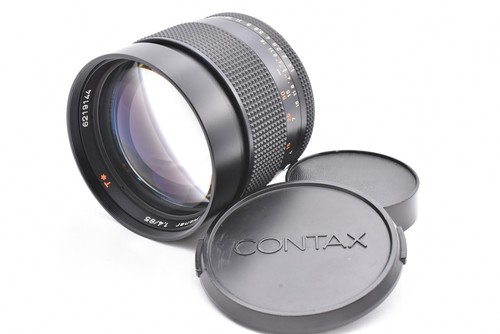 Contax planner T 85mm f1.4 AEG MF lens from Japan (t8701)
