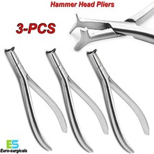 Dental Orthodontic Hammer Head Pliers Tie Back Bending NITI Cinch Instruments CE