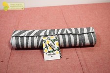 Diane Von Furstenberg Black and White Zebra Standard Table Runner 14x72"