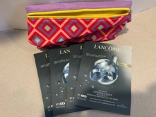 4x Lancome Genifique Yeux Advanced Light-Pearl Eye Mask 10g Each Total 40g + Bag