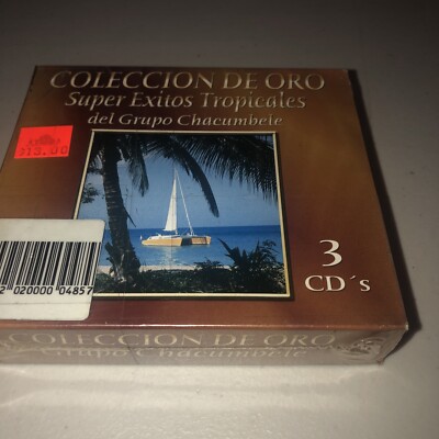 Grupo Chacumbele Super Exitos Tropicales Coleccion deOro 3CD New Sealed 