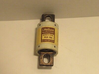 NEW LITTELFUSE KLB 100 KLB100 100A 250VAC RECTIFIER FUSE  