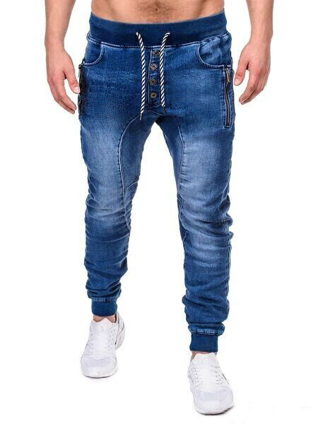 Mens Elastic Sweatpants Trousers Workout eBay Jeans Denim Pants Jogger | Casual Pocket