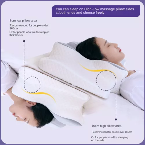Contour Memory Foam Pillow for Cervical Neck Shoulder Pain Relief Orthopedic - Picture 8 of 16