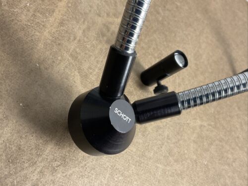 FOSTEC SCHOTT A08500 Dual Gooseneck Fiber-Optic Light Guide 18", 0.30" Bundle - Picture 3 of 7