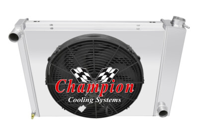 3 Row DR Radiator,16'' Fan,Shroud-1967-1969 Trans Am Small Block (Manual Trans)
