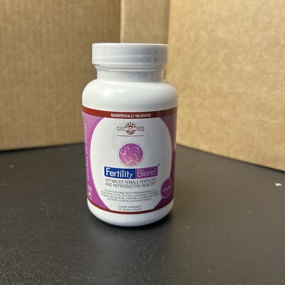 Daily Wellness Company Fertility Blend for Women - 90 Veggie Capsules, Exp 09/26