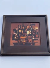 PAUL DAVIS PAINTING LISTED MODERNISM IMPRESSIONISM AFRICAN AMERICAN MUSICIANS