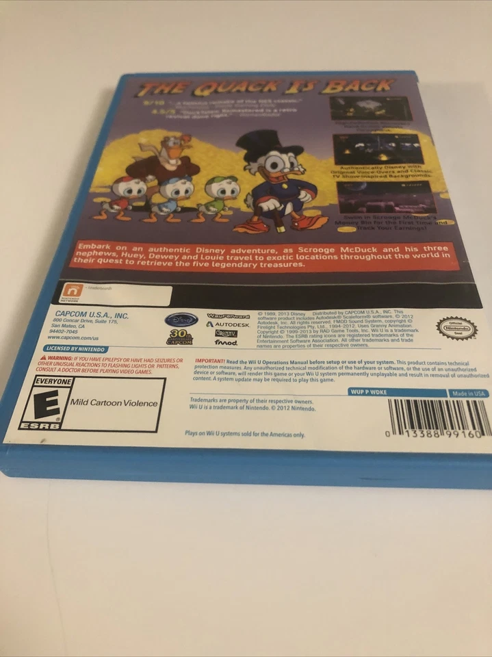 DuckTales Remastered with Disney Collector Pin Artwork Variant - No Pin Included - Image 2 of 4