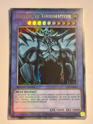 Obelisk the Tormentor (V.1 - Ultra Rare)○YUGIOH○LC01○FRENCH
