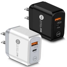 For iPhone 15 14 13 12 11 25W Fast Charger Block USB Type C Wall Power Adapter