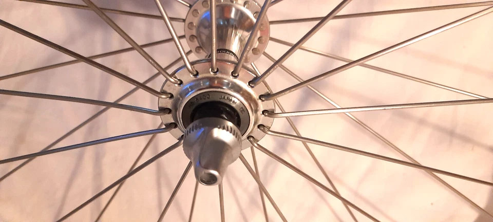 Vorderrad Triathlon Vintage, 571mm, Rigida/Shimano 600, fast wie neu !! - Bild 4 von 4