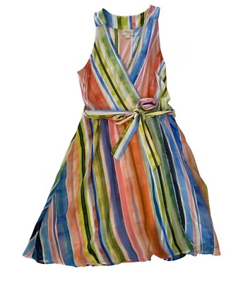 beige by eci striped dress Petal and Pup Women's Henry Striped Midi Dress main image 1