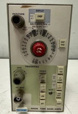 PARTS! Tektronix 5B10N Time Base/ Amplifier Module (UNTESTED)
