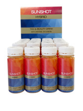 NEU SUN SHOT HYBRID Sonnenbank und Sonnenbr&auml;unungsbeschleuniger & Beauty TanShot Getr&auml;nk