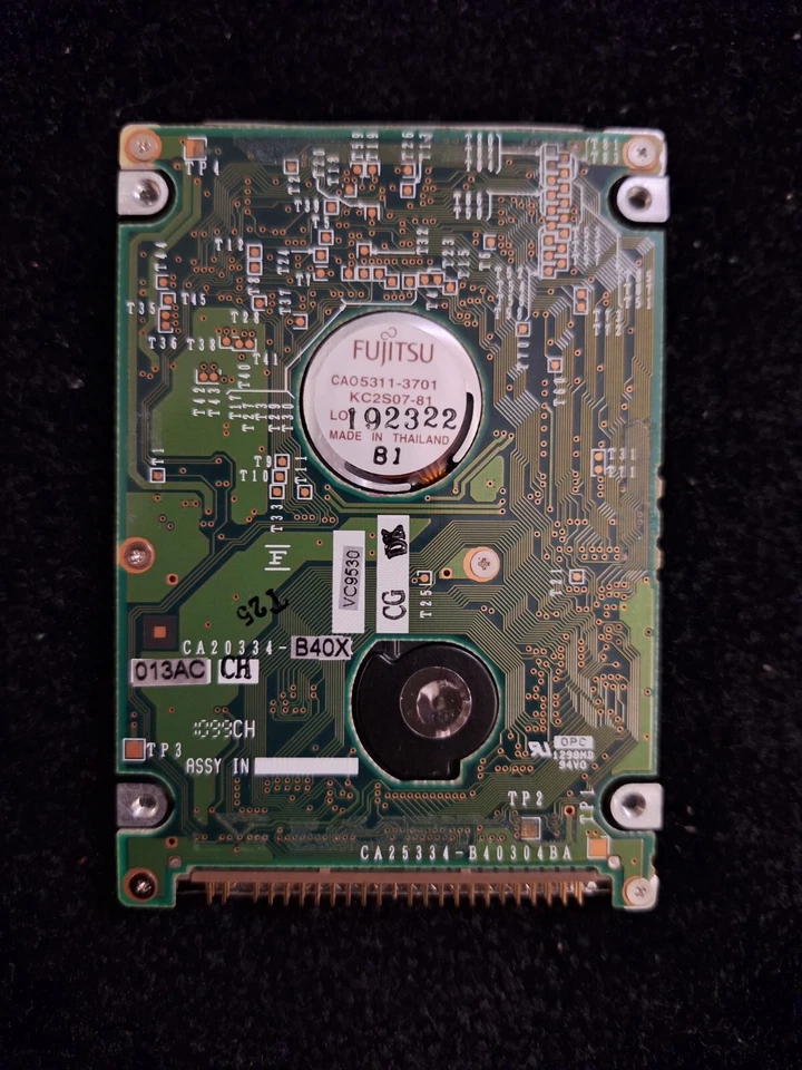 Fujitsu MHH2048AT 4.8Go 2.5" IDE HDD - Photo 2/3