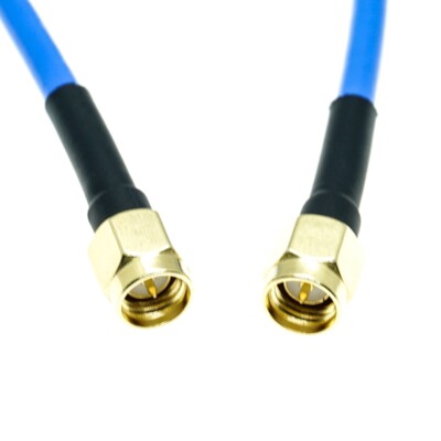 SMA Male to SMA Male Plug RG402 0.141'' lot Semi Flexible RF Coaxial Coax Cable