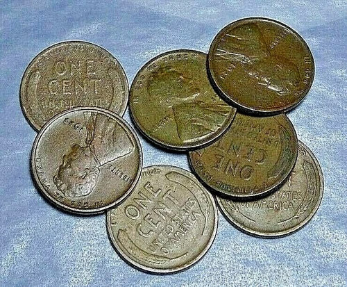 1 (ONE) 1923-P LINCOLN CENT WHEAT "G-VG" GOOD TO VERY GOOD OR BETTER CIRCULATED