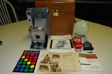 Polaroid Land Camera 800 Model 150 Leather Case  Accessories Vintage Working