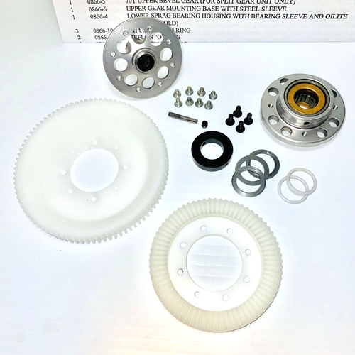 X cell MA 0866 Aluminum Anodized Split Gear Constant Drive Auto Unit 9 to 1 - Picture 2 of 2