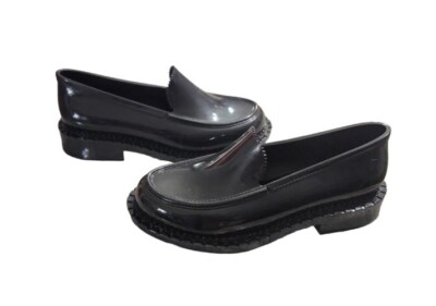 Melissa Jelly Penny Loafer Panapana Rain Shoes Size Black