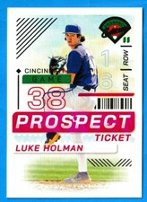 2024 Panini Prospect Edition Baseball Base Luke Holman #30 Cincinnati Reds