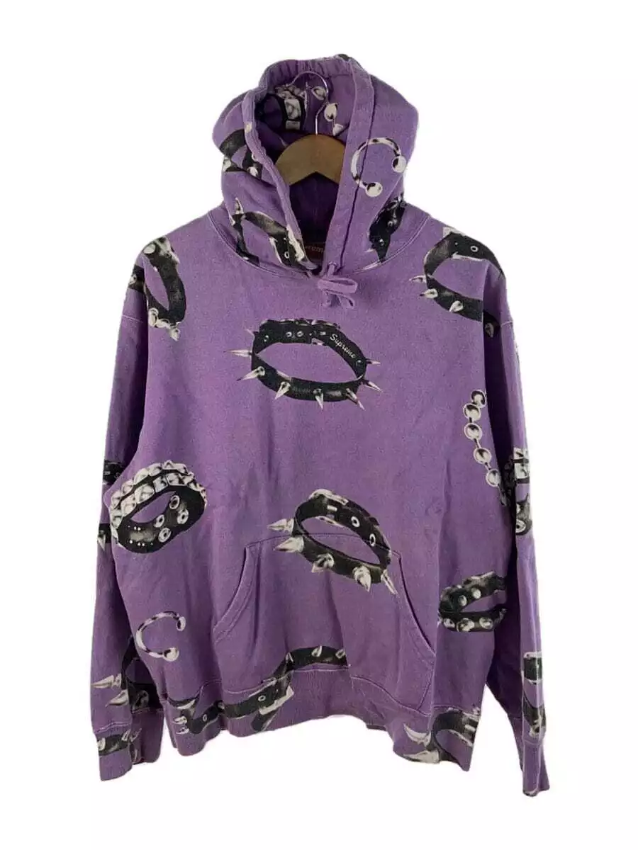 Sweat à capuche Supreme violet M occasion