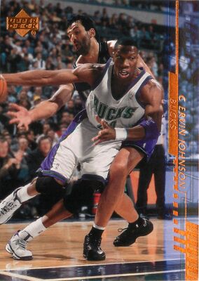 Ervin Johnson 2000-01 Upper Deck Basketball Card #96 Milwaukee 