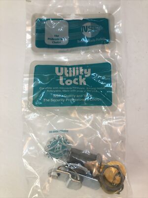 505 Locker Key NEW NSP C8600#505 CAM UTILITY LOCK WITH 2 KEYS With Hardware USA Made ...