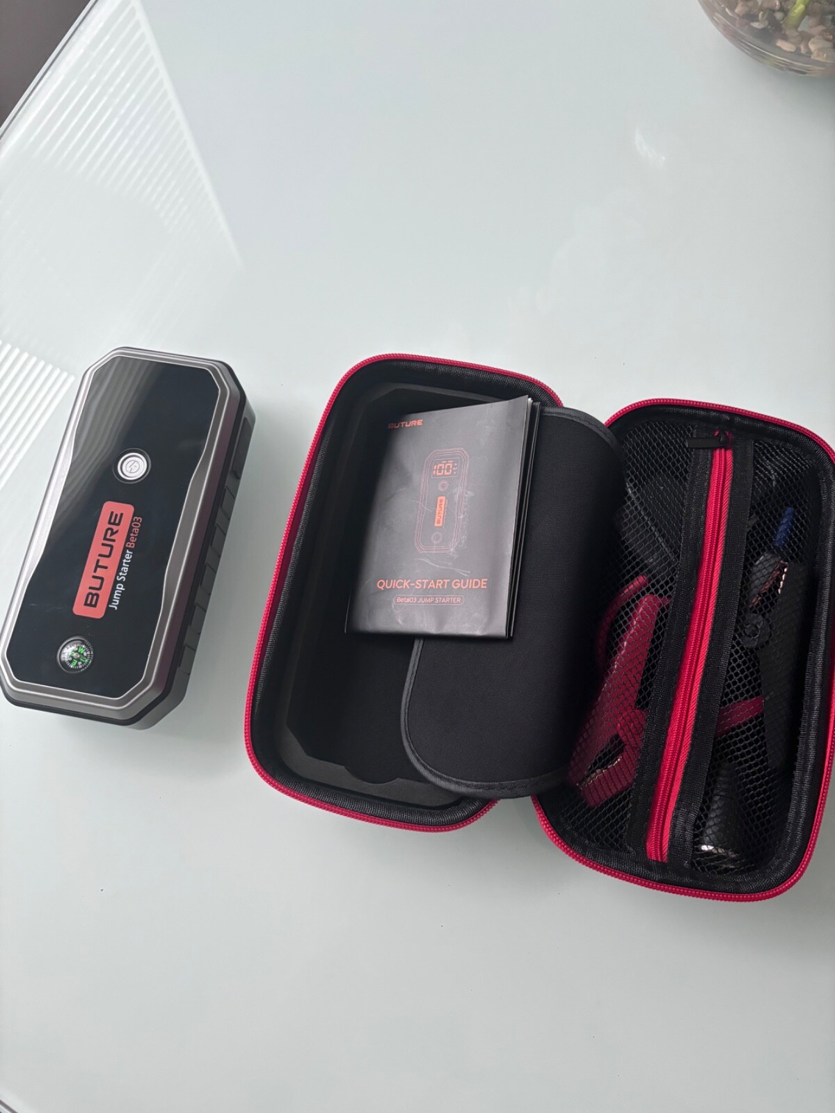 5000A Smart Portable Car Battery Jump Starter Kit (All Gas/10L Diesel