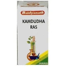 pack of 5  Baidyanath Kamdudha Ras 40 tablets