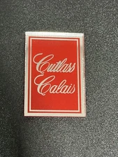 78 79 1978 1979 Oldsmobile Cutlass Calais Header Panel Emblem NEW Reproduction