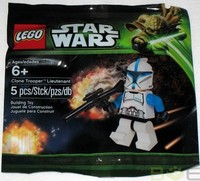 2013 Lego Star Wars 5001709 Blue Clone Trooper Lieutenant Minifigure Sealed 2013 Lego Star Wars 5001709 Blue Clone Trooper Lieutenant Minifigure Sealed