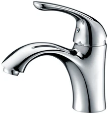 Anzzi L-AZ011 Clavier 1 Hole 1.2 GPM Bathroom Faucet - Chrome