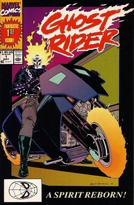 Ghost Rider (1990) #   1 (6.5-FN+) 1st Danny Ketch, 1st Deathwatch 1990