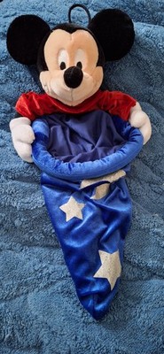 Mickey Mouse Zauberer Strumpf Fantasia Velour Mond Vintage Walt Disney World . 