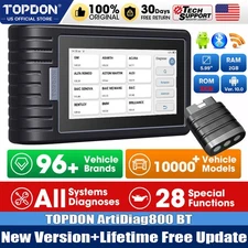 Topdon AD800BT Bluetooth Automotive PRO Car Diagnostic Tool Full System Scanner