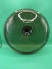 Pyrex Visions  Lid Amber Brown 10 1/2" Glass Round Replacement Corning Ware