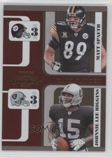 2007 Playoff Contenders Round Numbers /1000 Matt Spaeth Johnnie Lee Higgins 0a7