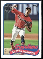 2024 Topps Series 2 - 1989 Topps Baseball Triston McKenzie #89B2-46