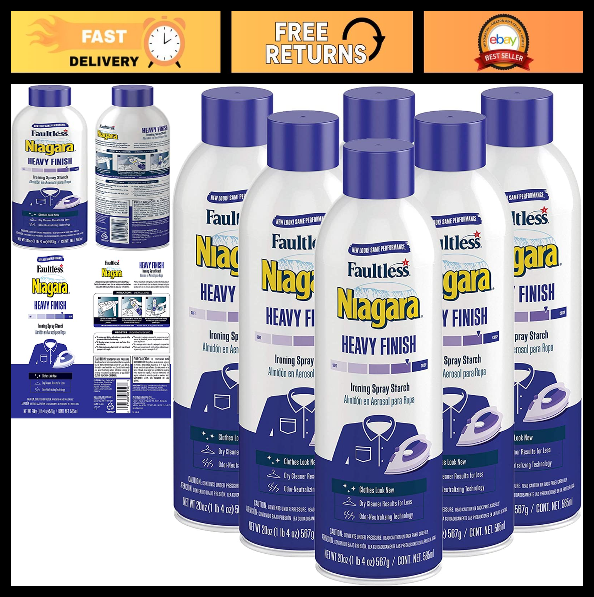 best spray starch for dress shirts Best Press Starch - 16 oz